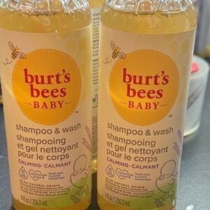 Burt's Bees Baby Shampoo & Wash calming lavender - 4  8oz bottles